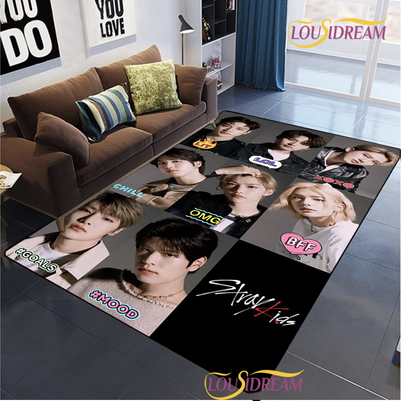 Outdoor Camping Korea - Korea Kpop S-Stray Kids Musikstar Rutschfester