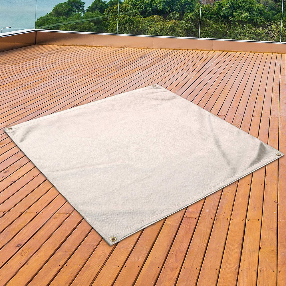 Outdoor Camping Mat - 1 Stück Feuerfeste Unterlage für Feuerstellen,