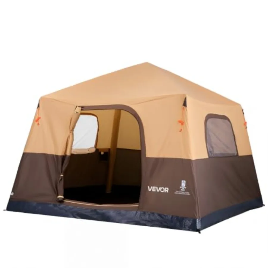 Outdoor Camping On Youtube - Campingzelt, 4/6-Personen-Automatik-Aufblaszelt für Familien, Outdoor-Camping, Wandern,