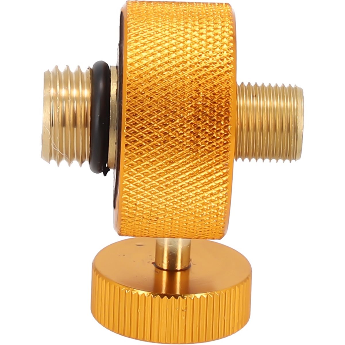 Outdoor Und Camping Messe - Camping-Gaskocher-Adapter mit Schnellanschluss, Gasflaschenadapter aus Messing,