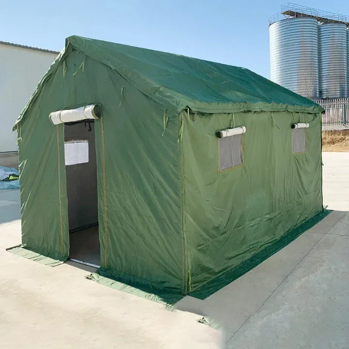 Outdoor Camping On Youtube - Maßgefertigtes Camping-Leinwandzelt Wasserdichtes Tarnzelt Andere Campingzelte