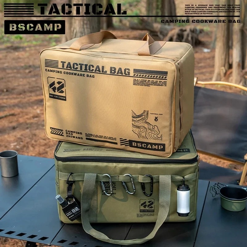 Outdoor Camping Cooking Equipment - 30L/42L/56L Große Kapazität Faltbare Isolierte Wasserdichte