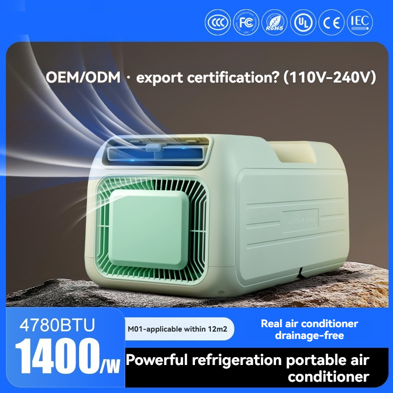 Outdoor Camping Kitchen - All-in-One-tragbares AC-Gerät, einzelnes Kühlsystem mit Kompressor