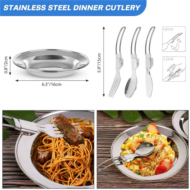 【KÄUFER】Camping-Kochgeschirr,  – Outdoor Camping Cooking Equipment Bewertung und Preis