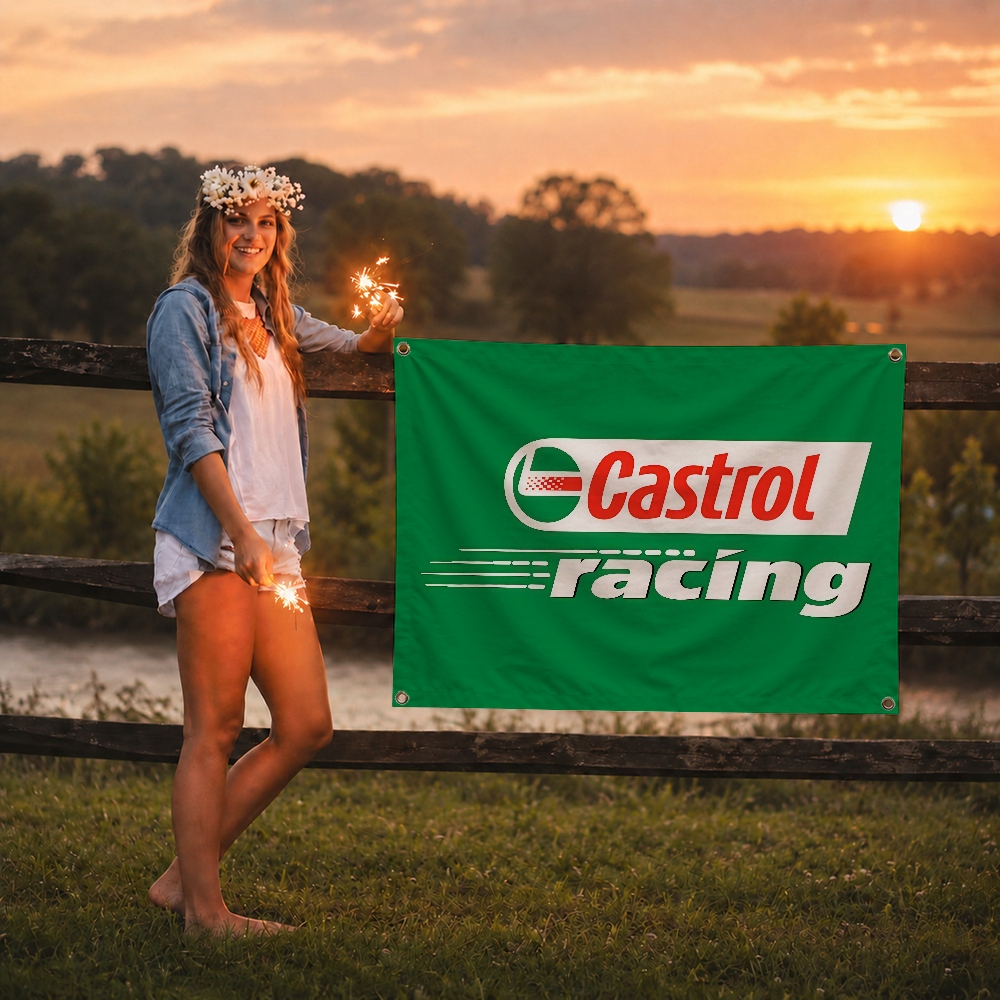 C-Castrol Motorradöl Markenfla – Outdoor Camping Brand Bewertung und Preis