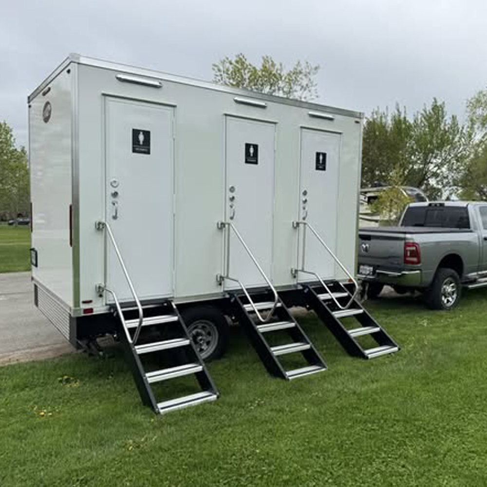 Mobiler Luxus-Toilettenanhänge – Outdoor Camping Rentals Bewertung und Preis