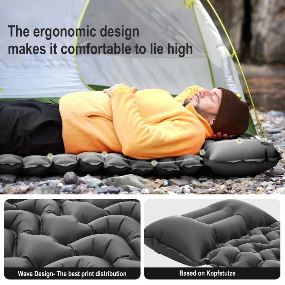 Camping-Schlafmatte, aufblasba – Outdoor Camping Rug Bewertung und Preis