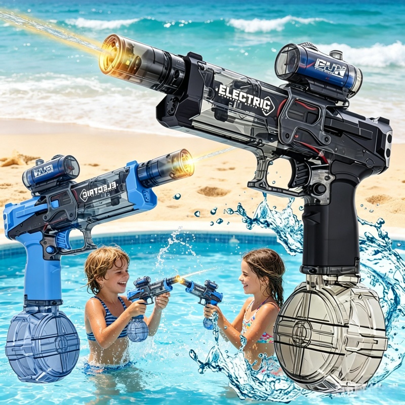 Kinder-Elektro-Wasserpistolen  – Outdoor Camping Games For Kids Bewertung und Preis