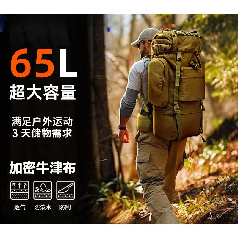 65L Großer Taktischer Rucksack – Lightweight Backpack 65L Bewertung und Preis