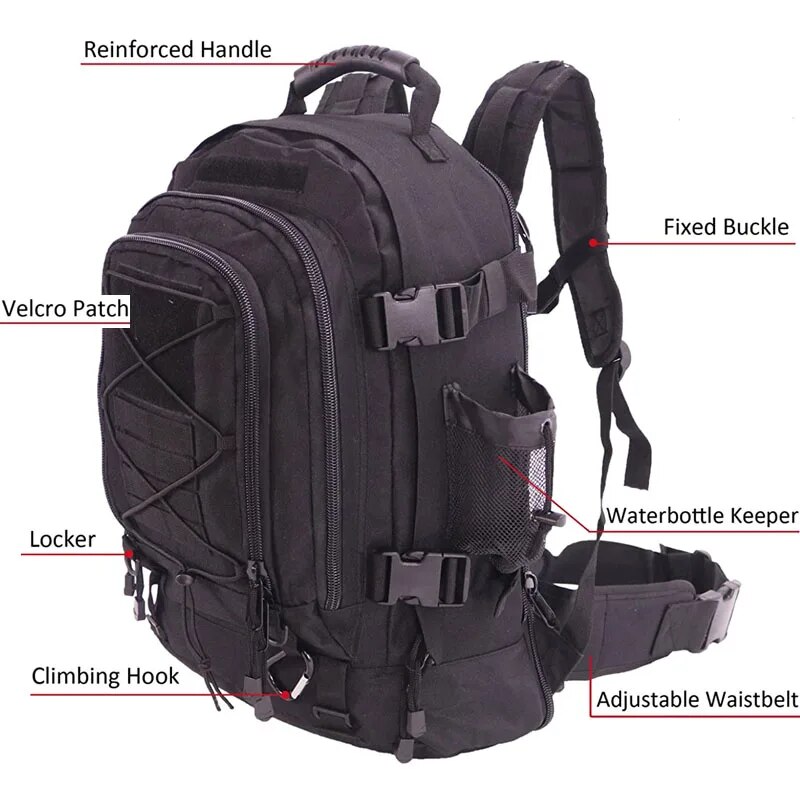 65L Militärrucksack für Herren – Lightweight Backpack 65L Bewertung und Preis