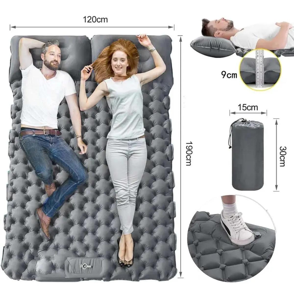 Einzel- und Doppel-Luftmatratz – Outdoor Camping Rug Bewertung und Preis