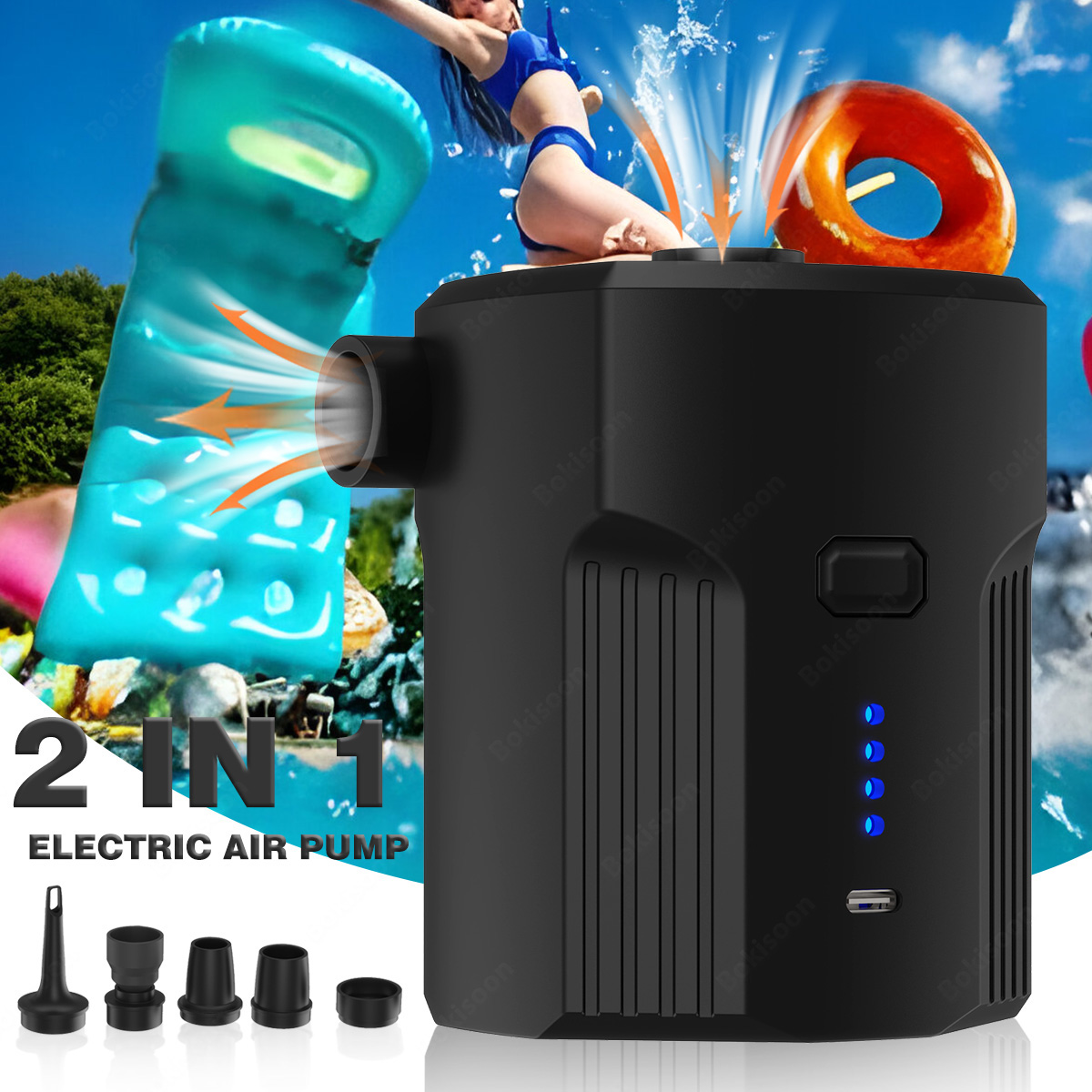 Tragbare elektrische Luftpumpe – Outdoor Camping Mat Bewertung und Preis