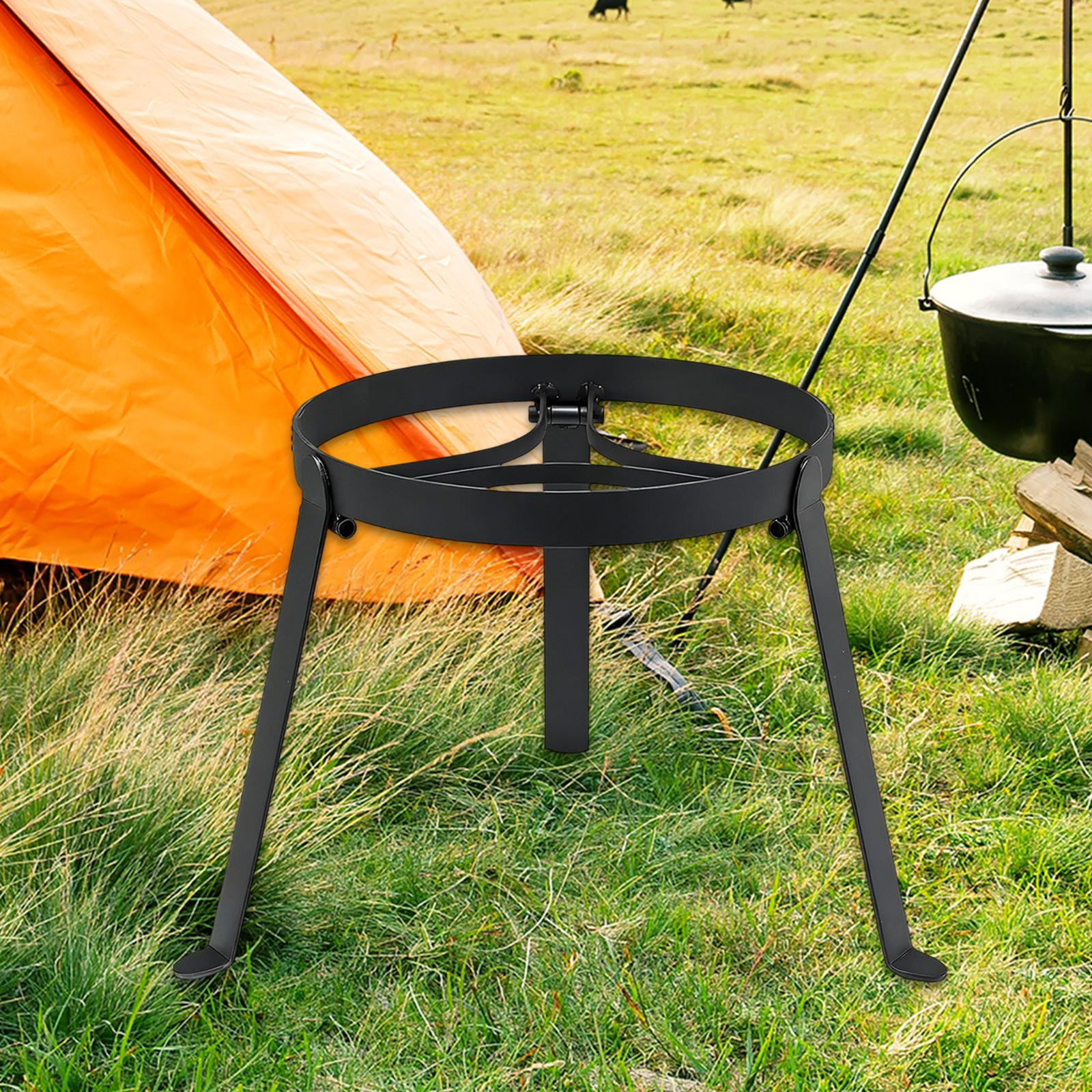 Faltbares Kochstativ aus Eisen – Outdoor Camping Cooking Equipment Bewertung und Preis