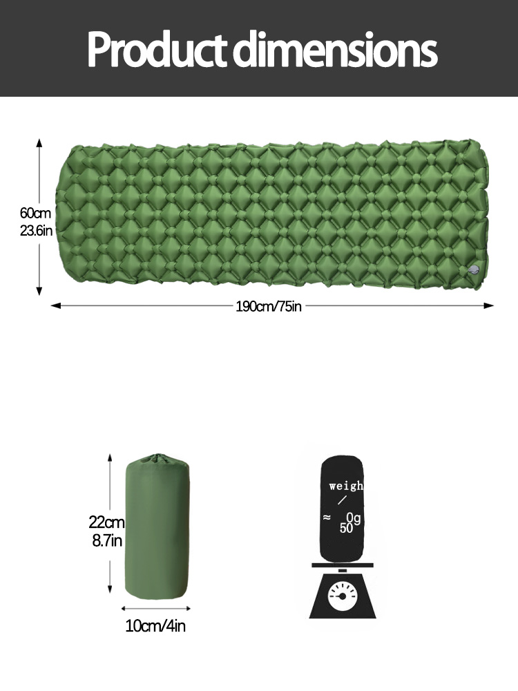 Camping-Luftmatratze für Zelt  – Outdoor Camping Rug Bewertung und Preis